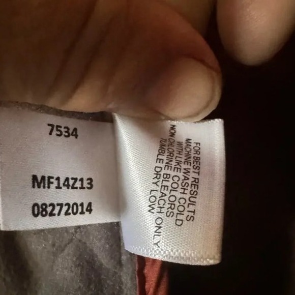 Reserve Patrick James Quilted Puffer Vest Rust Orange XL hunting style - Picture 6 of 8